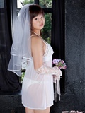 [ Minisuka.tv ]The wedding dress on Mayumi Yamanaka sofa(4)